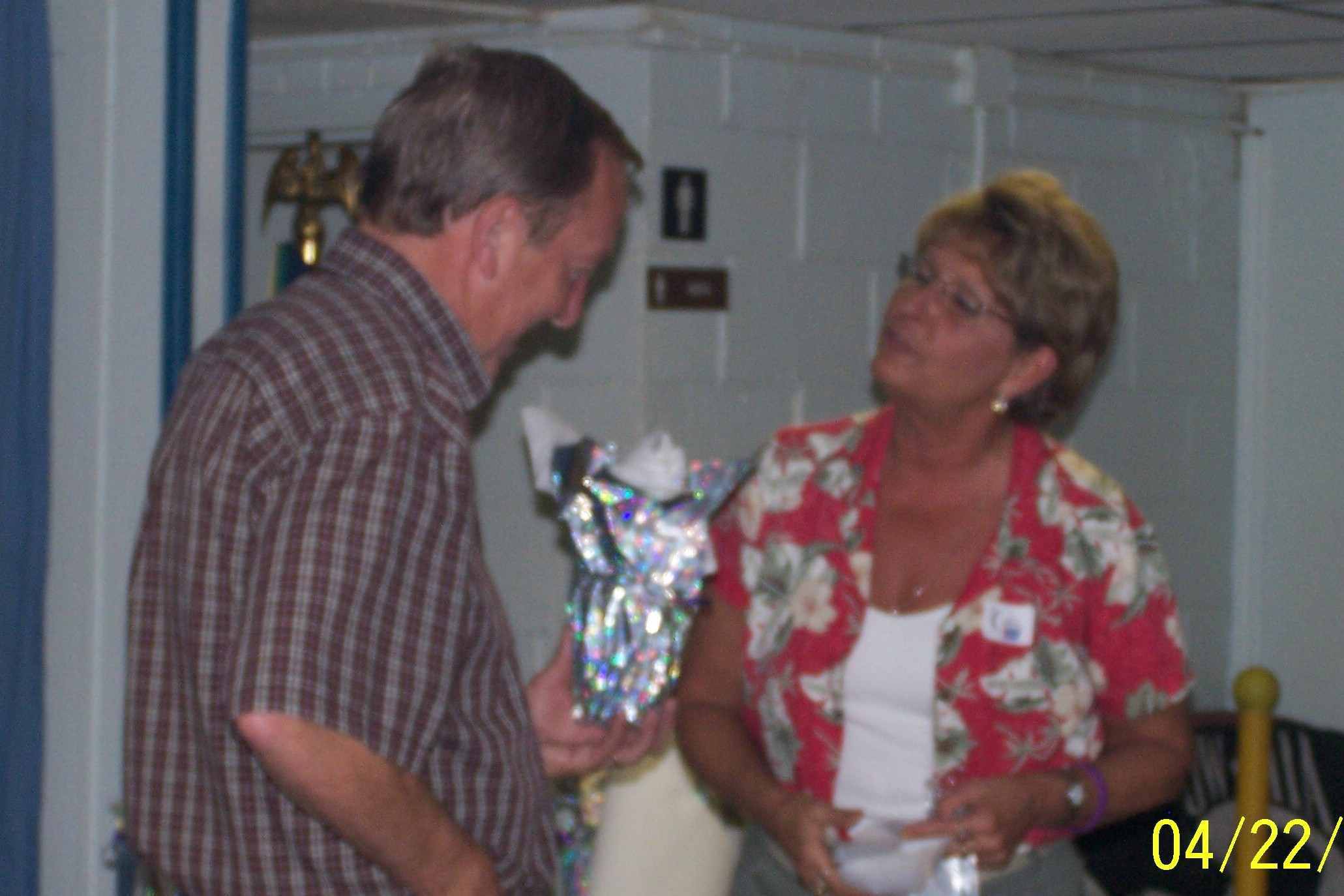 Teena Thanks the Commander